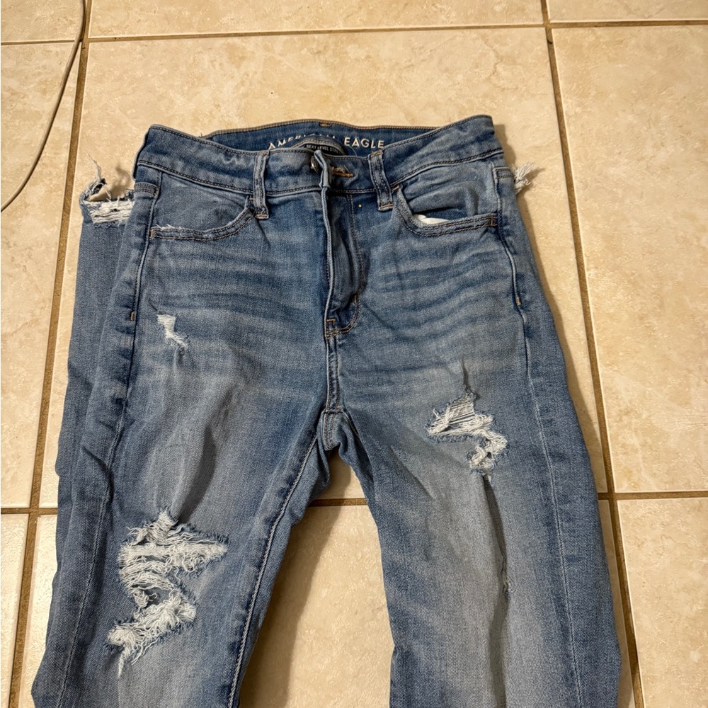 American Eagle Outfitters Women's Blue Jeans